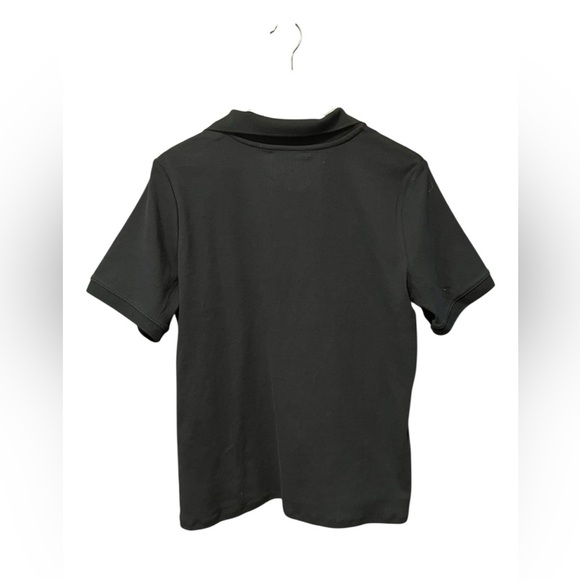 Lands’ End Ribbed Polo Shirt – Black – Size 18 XL - Picture 2 of 4